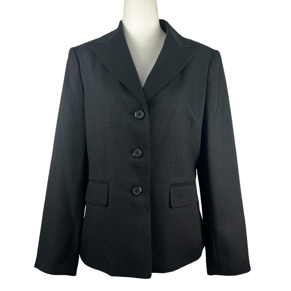 LE SUIT THREE BUTTON‎ WOMEN’S FITTED BLAZER